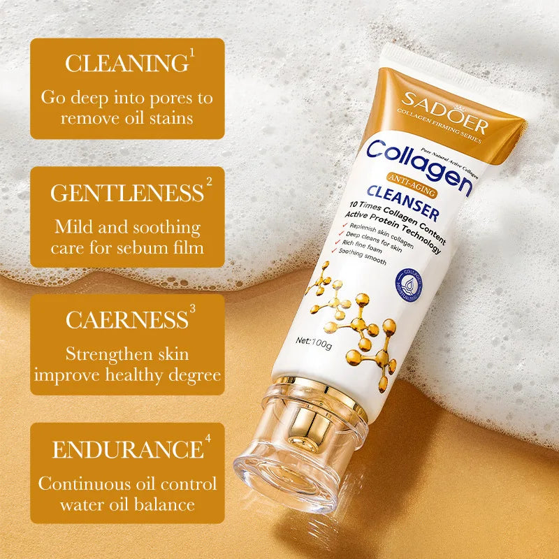Nettoyant Visage au Collagène