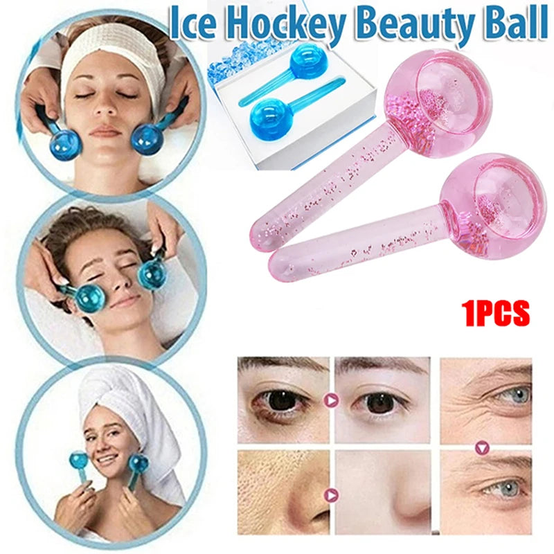 Rouleau de Glace pour le Visage