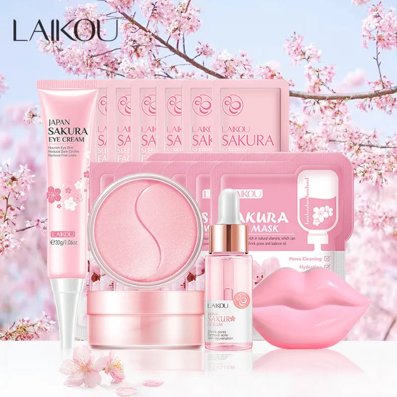 Set de Soins du Visage LAIKOU Sakura